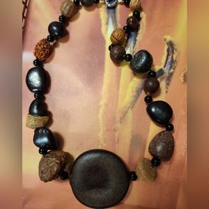 Necklace Made Of Nuts